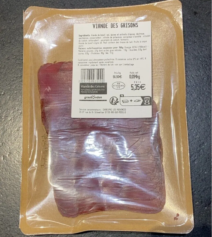 Viande des Grisons