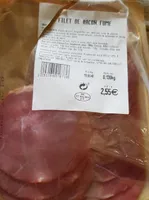 Filet de bacon fumé