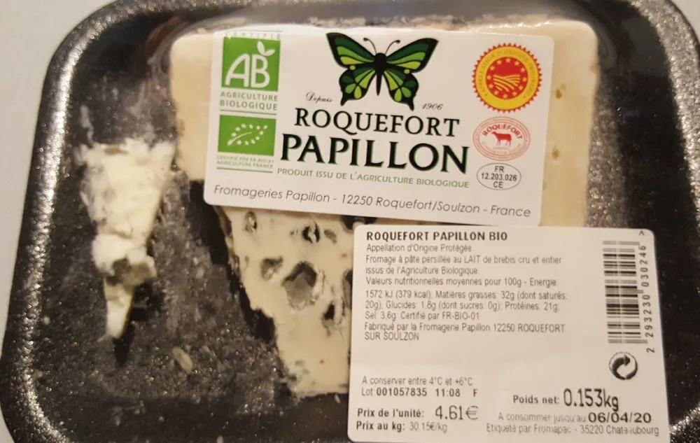 Roquefort papillon bio
