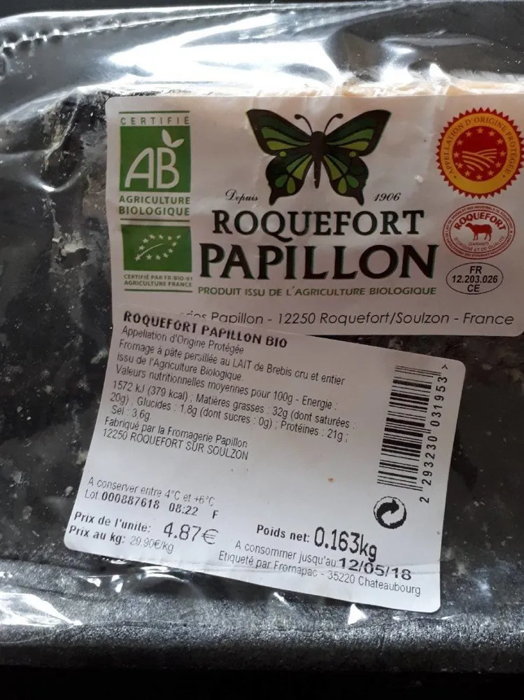 Roquefort papillon
