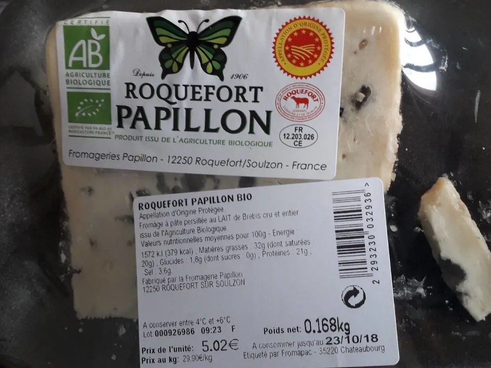 Roquefort PAPILLON BIO
