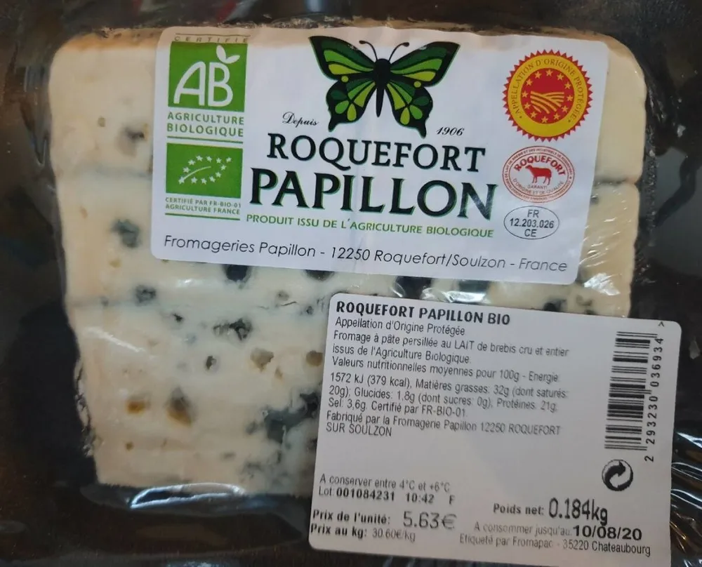 Roquefort papillon