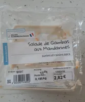 Salade de gambas aux mandarines