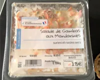 Salade de gambas aux mandarines