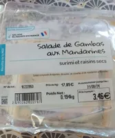 Salade de gambas aux mandarine