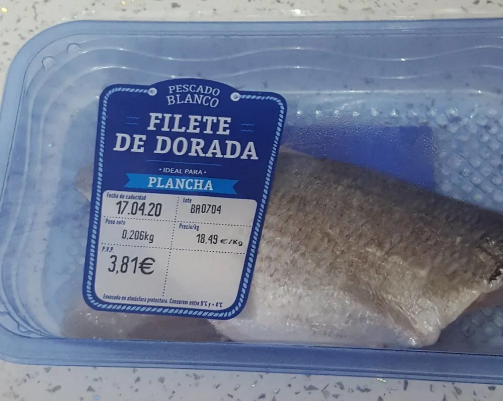 Filete de dorada