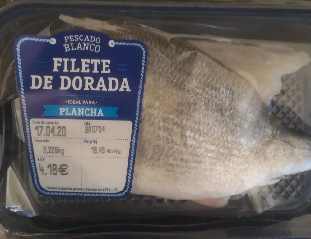Filete de dorada
