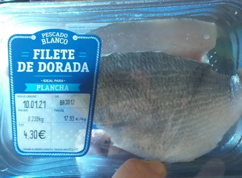 Filete de dorada