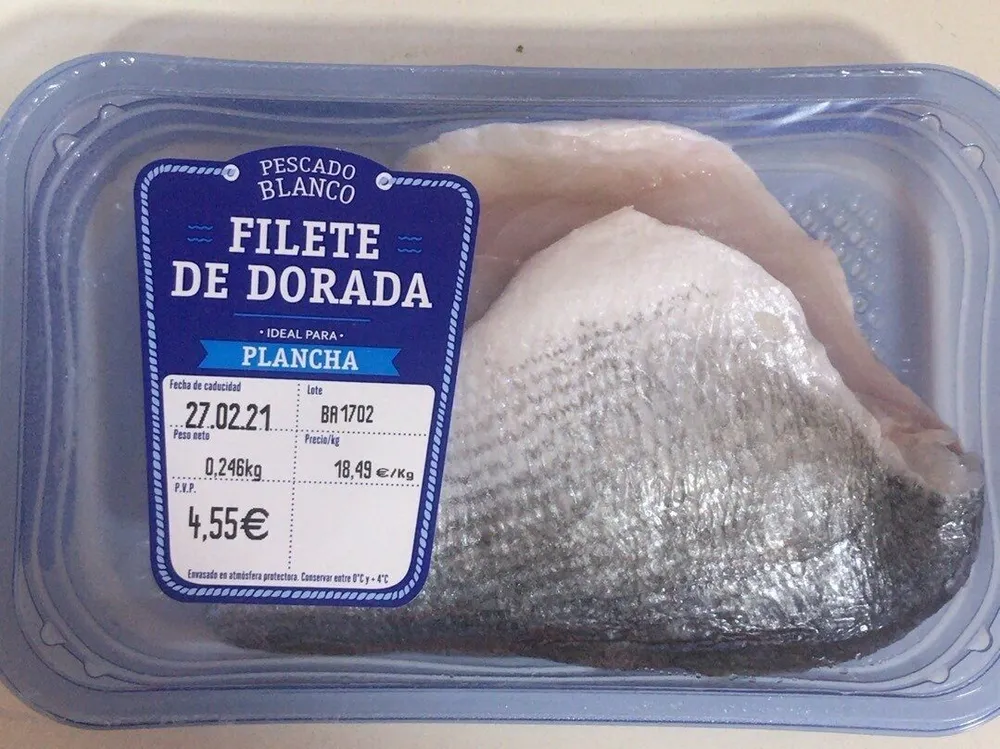 Filete de dorada