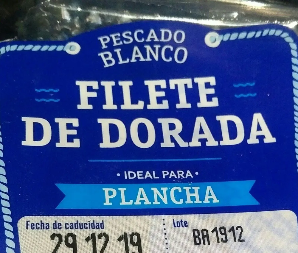 Filete de dorada