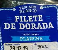 Filete de dorada