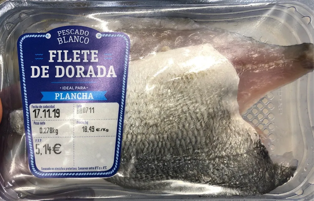 Filete de dorada
