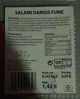Salami Danois Fumé