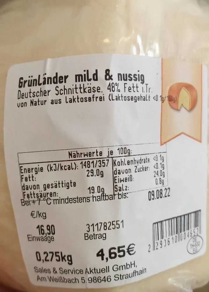 Deutscher Schnittkäse