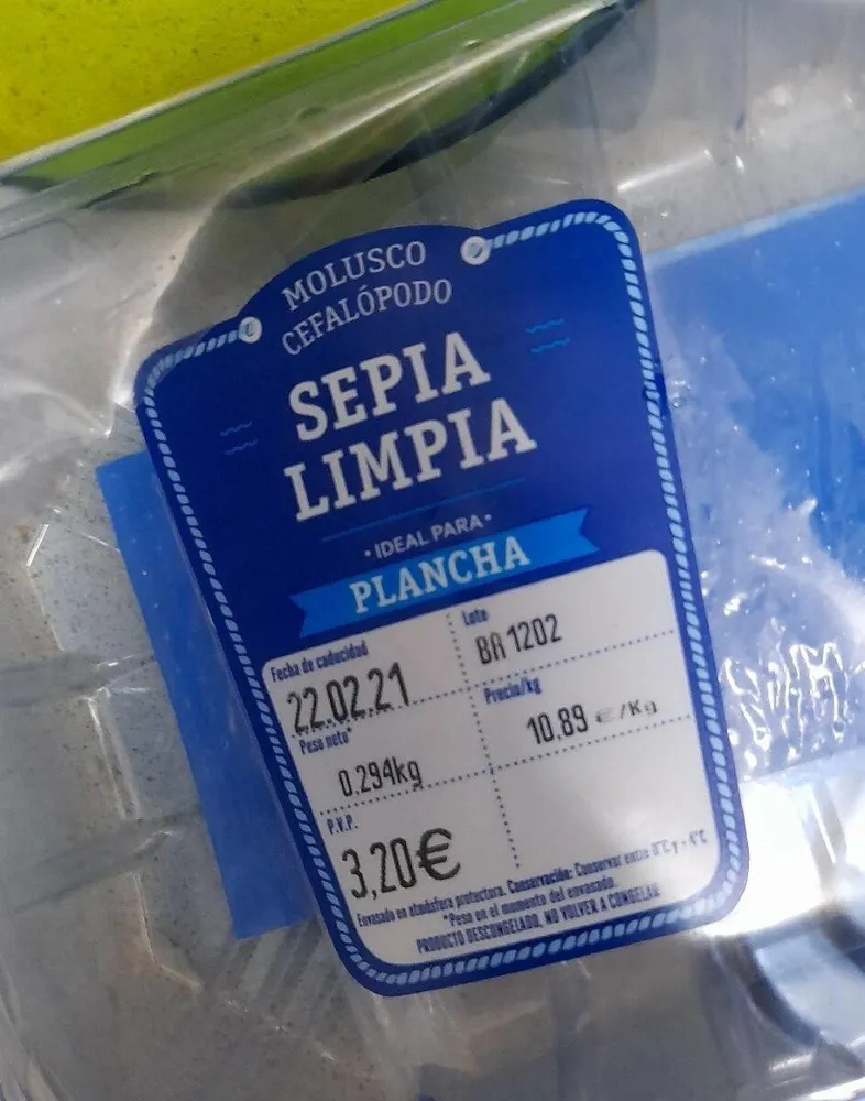 Sepia limpia