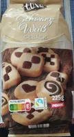 Schwarz-Weiss-Gebäck