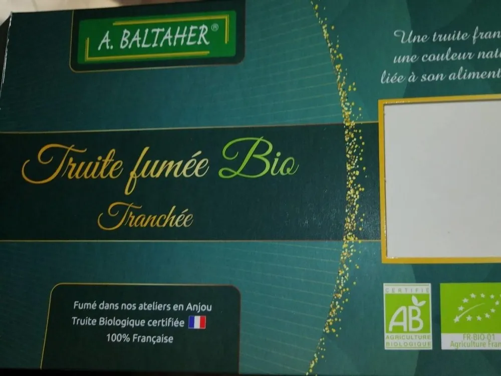 Truite fumée Bio