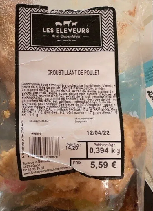 Croustillant de poulet