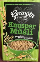 Granola Knusper Müsli