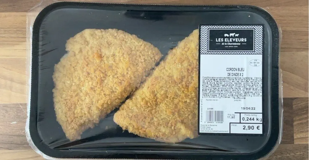 Cordon bleu dinde