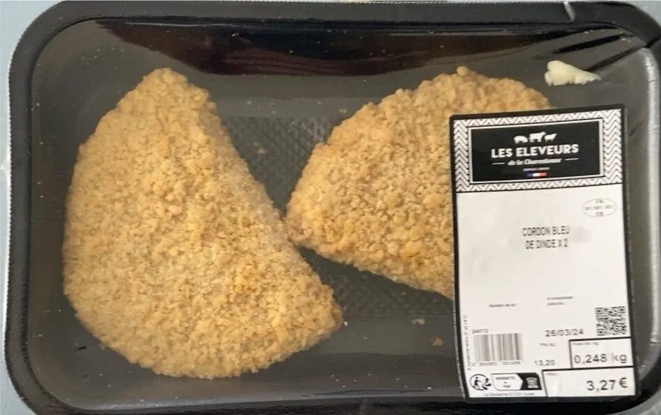 Cordon bleu de dinde