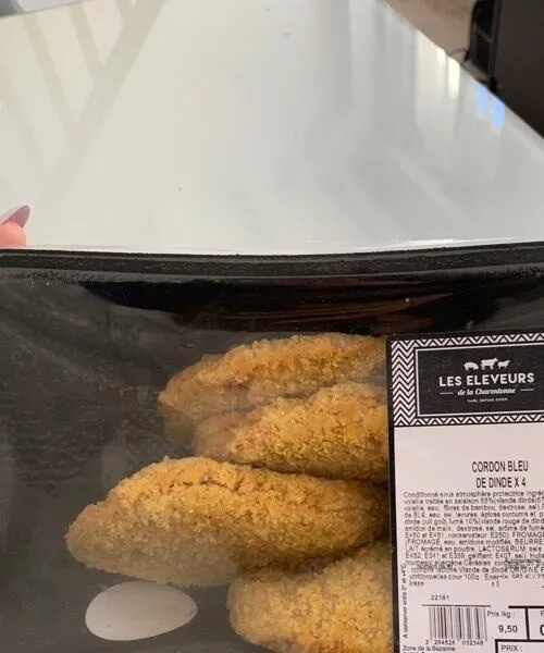 Cordon bleu de dinde
