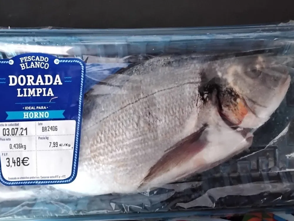 Dorada limpia