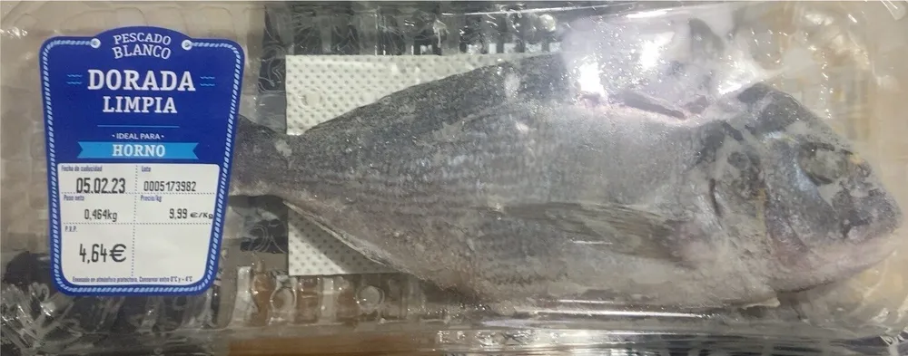 Dorada limpia