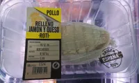 Roti relleno de jamón y queso