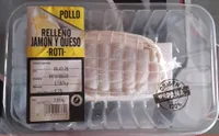 Pollo relleno jamón y queso roti