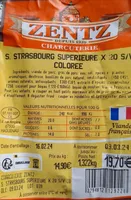 Saucisses de strasbourg