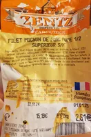 Filet mignon de porc fumé supérieur