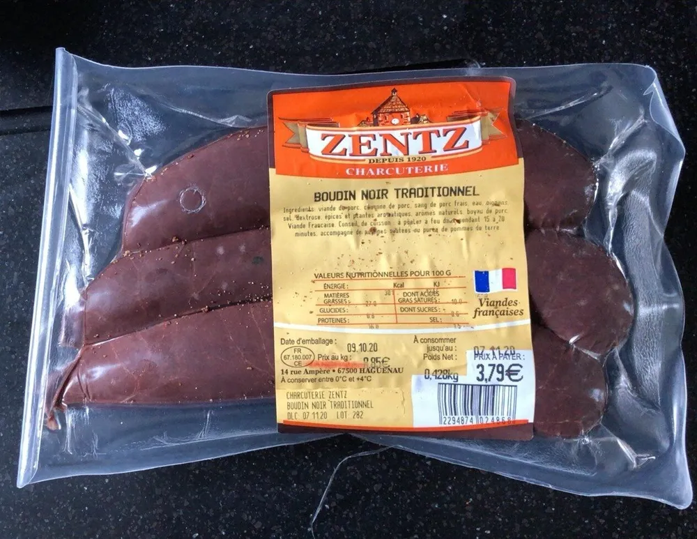 Boudin noir traditionnel