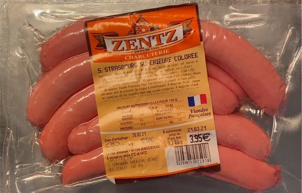 Saucisses de Strasbourg