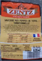 Saucisse au pommes de terre