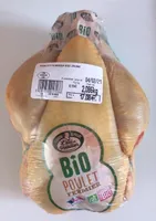 Poulet fermier bio jaune