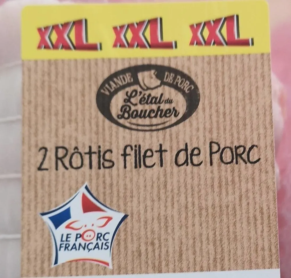 Roti filet de porc