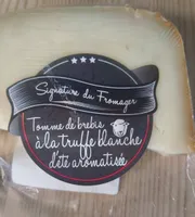 Tomme de brebis à la truffe blanche d'été aromatisé