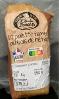 Demie palette fumée au bois de hêtre