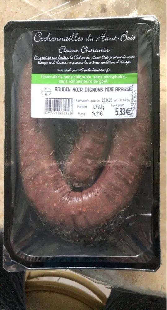 Boudin noir mini-brasse