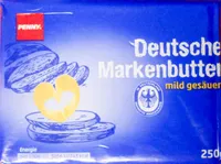 Deutsche Markenbutter mild gesäuert