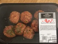 Boulette viande orientale