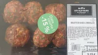Boulette viande à l'orientale