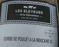 Cuisse de poulet à la mexicaine X2