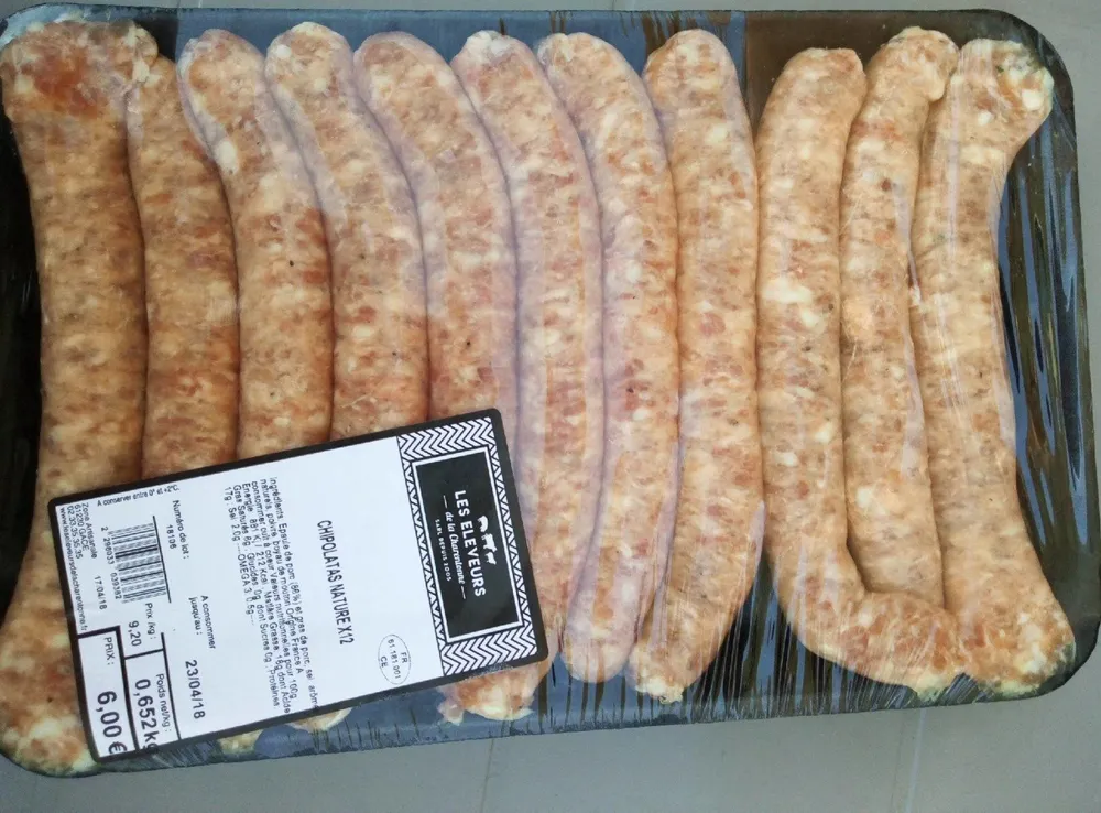 Chipolatas Natures