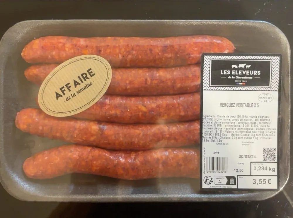 Merguez veritable