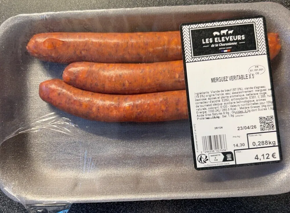 Merguez veritable x5
