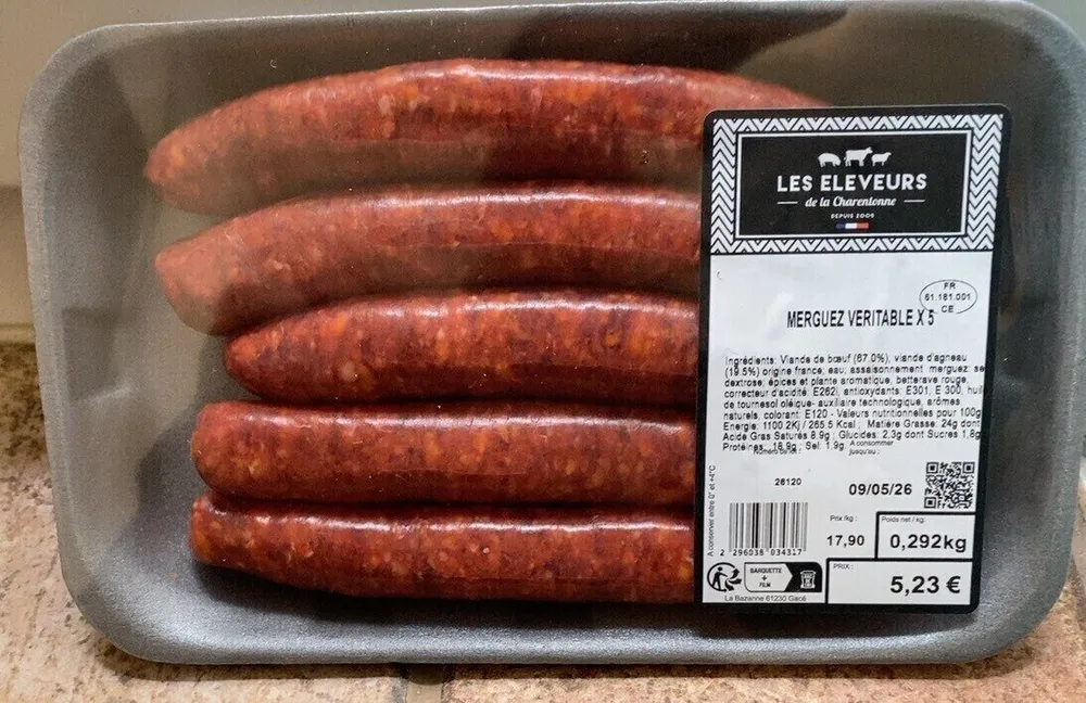 Merguez véritable