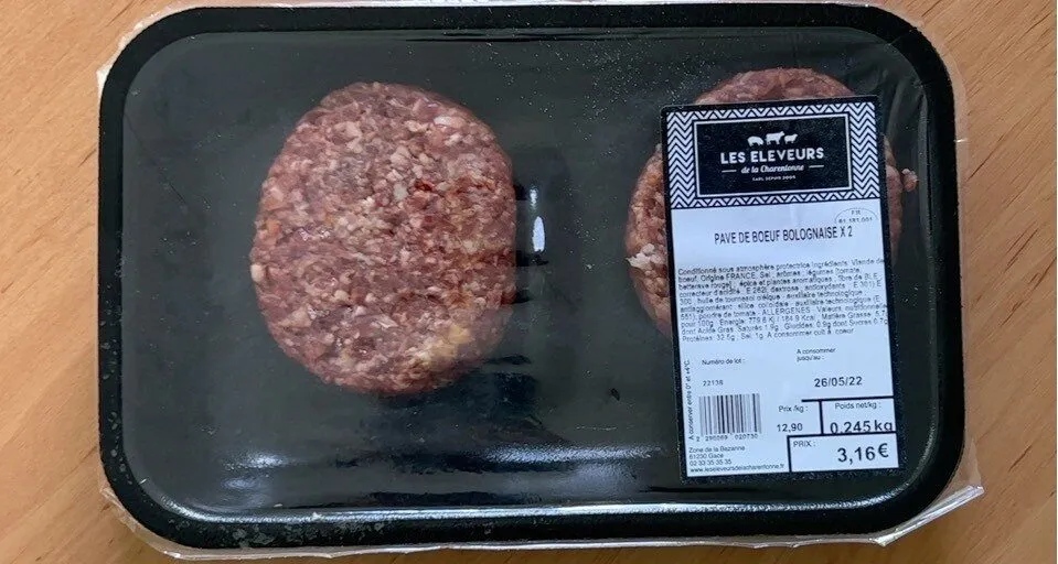 Pavé de boeuf bolognaise