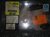 Pechuga de pollo entera